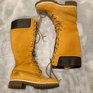 Timberland high top boots